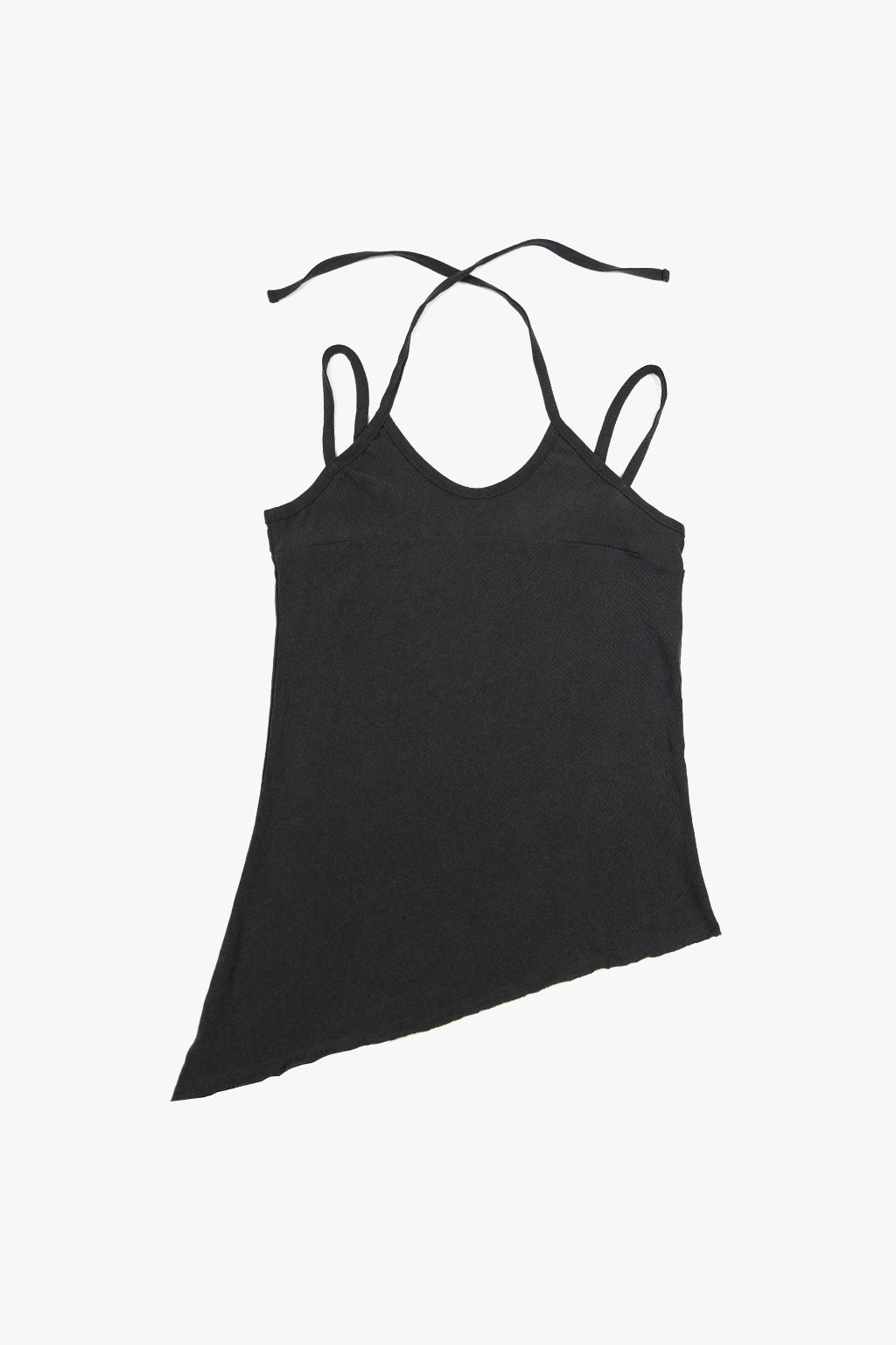 RAW CUT CAMI / CHARCOAL