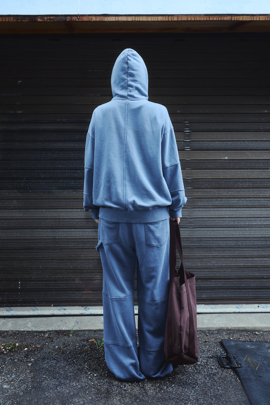 TWILL TOTE BAG / BROWN