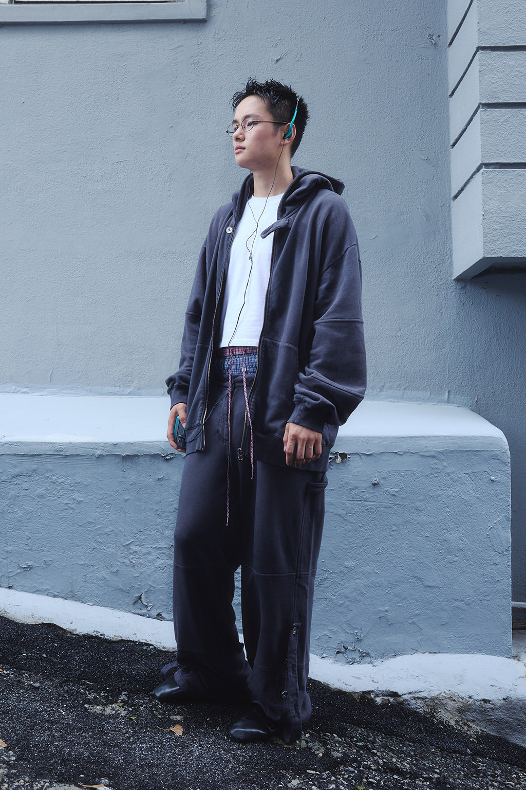 PIGMENT ROLL-UP PANTS / BROWN