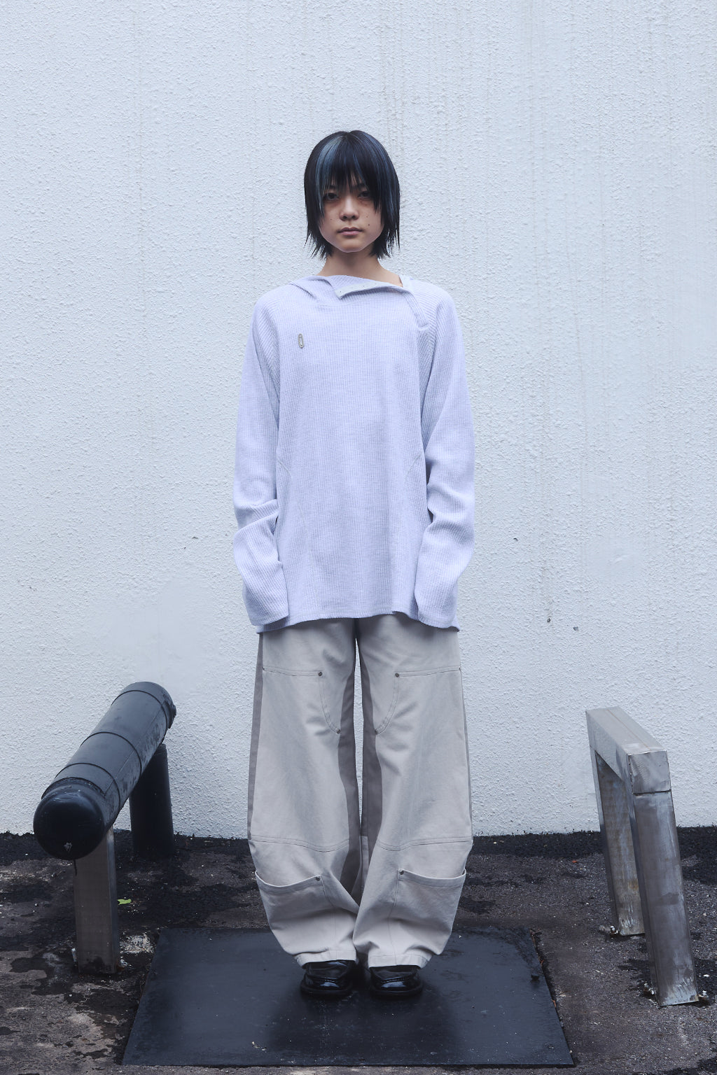 HEM POCKETS JEANS 3 / LIGHT KHAKI