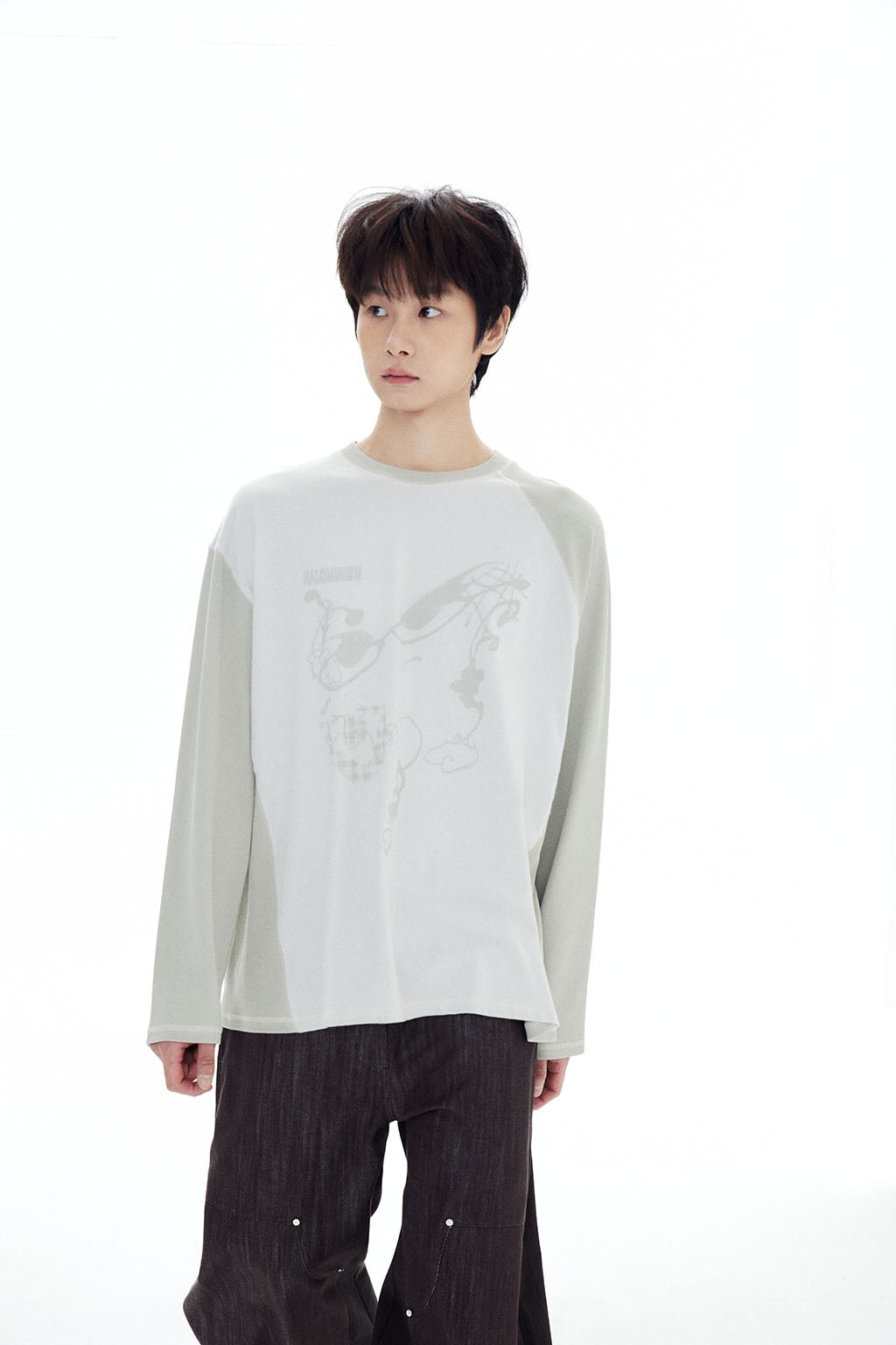 EHAESUN DRAWING TEE / GREEN