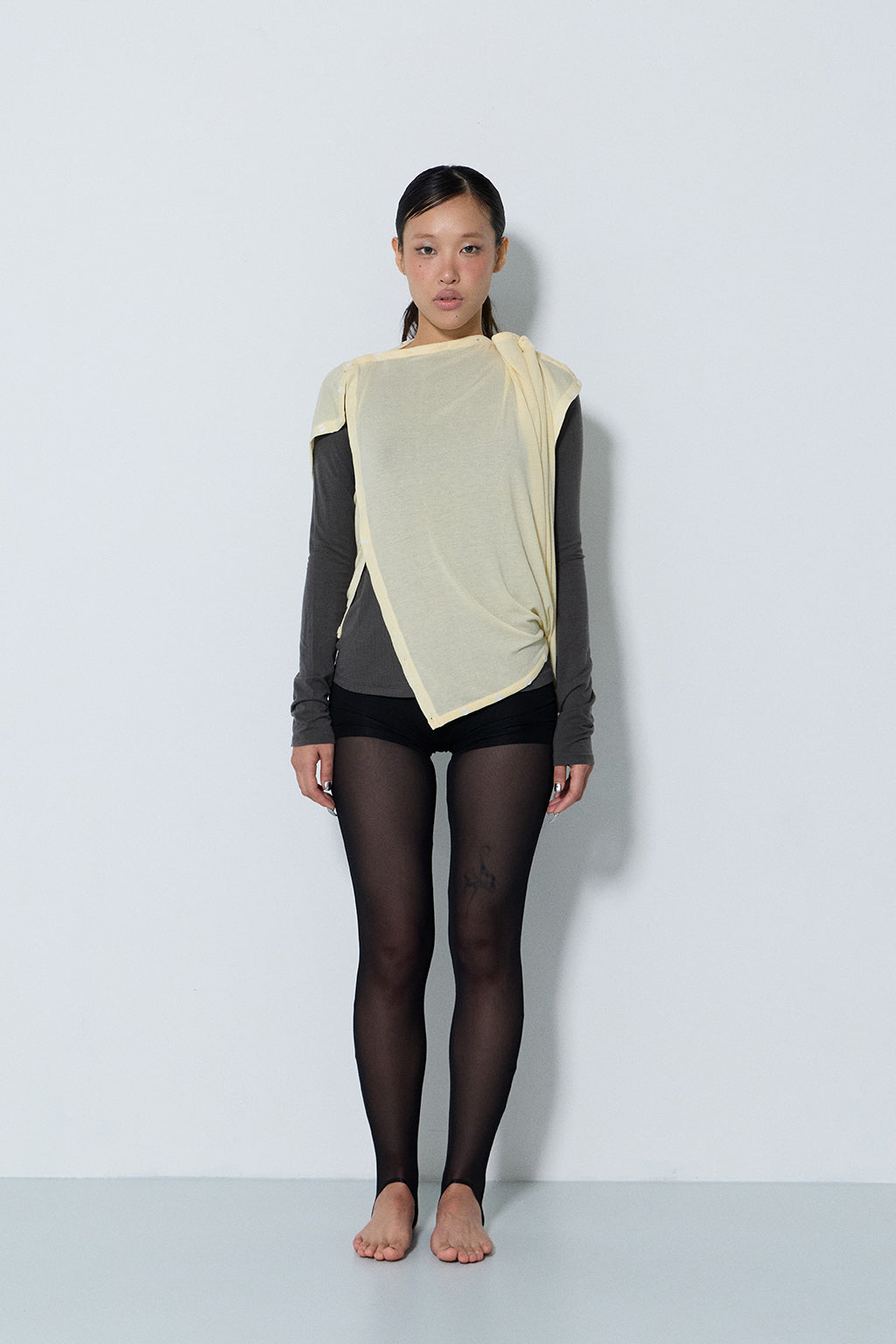 THE KEEPER SCARF / CREAM