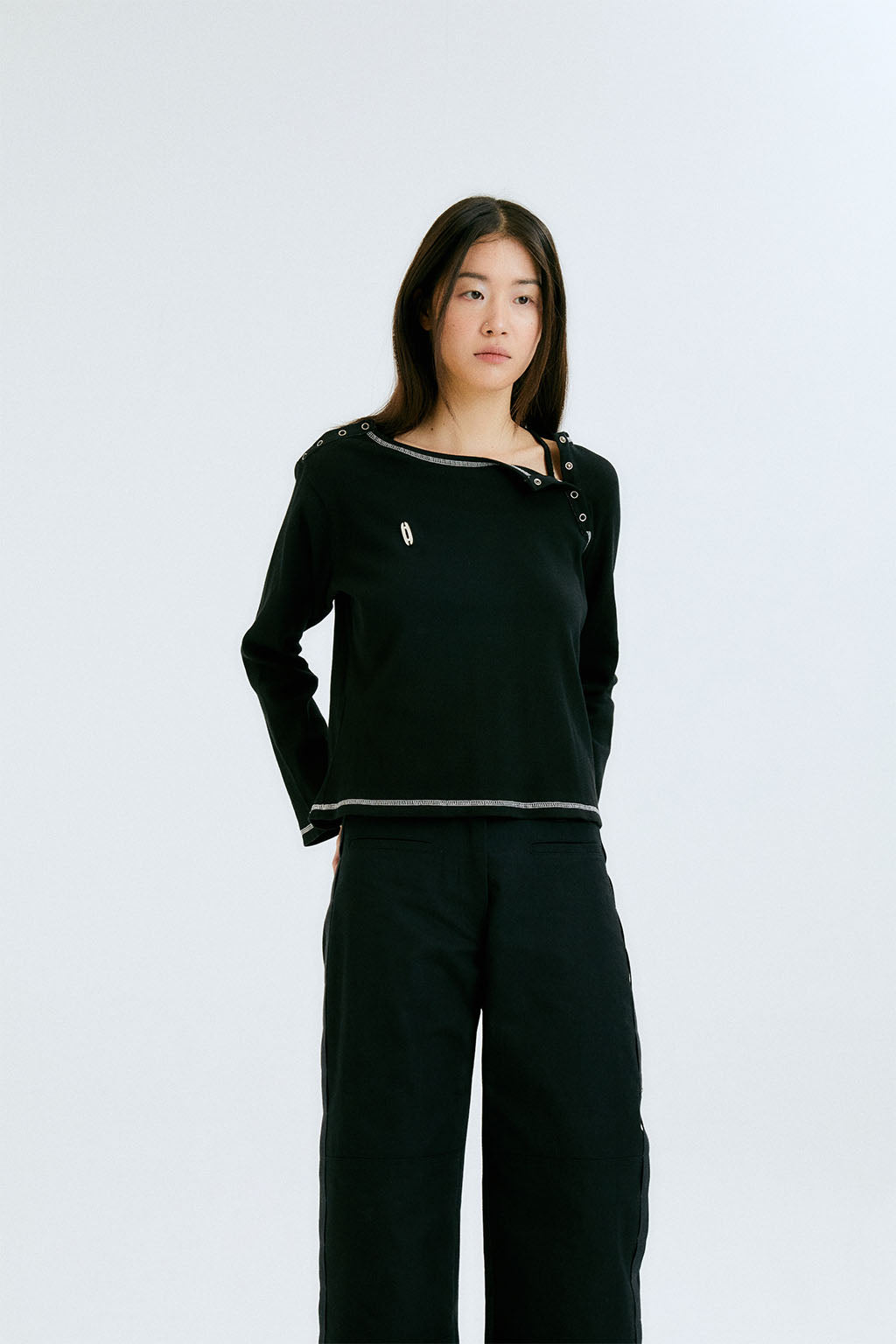 SIDE LOOP PANTS 3 / DARK NAVY