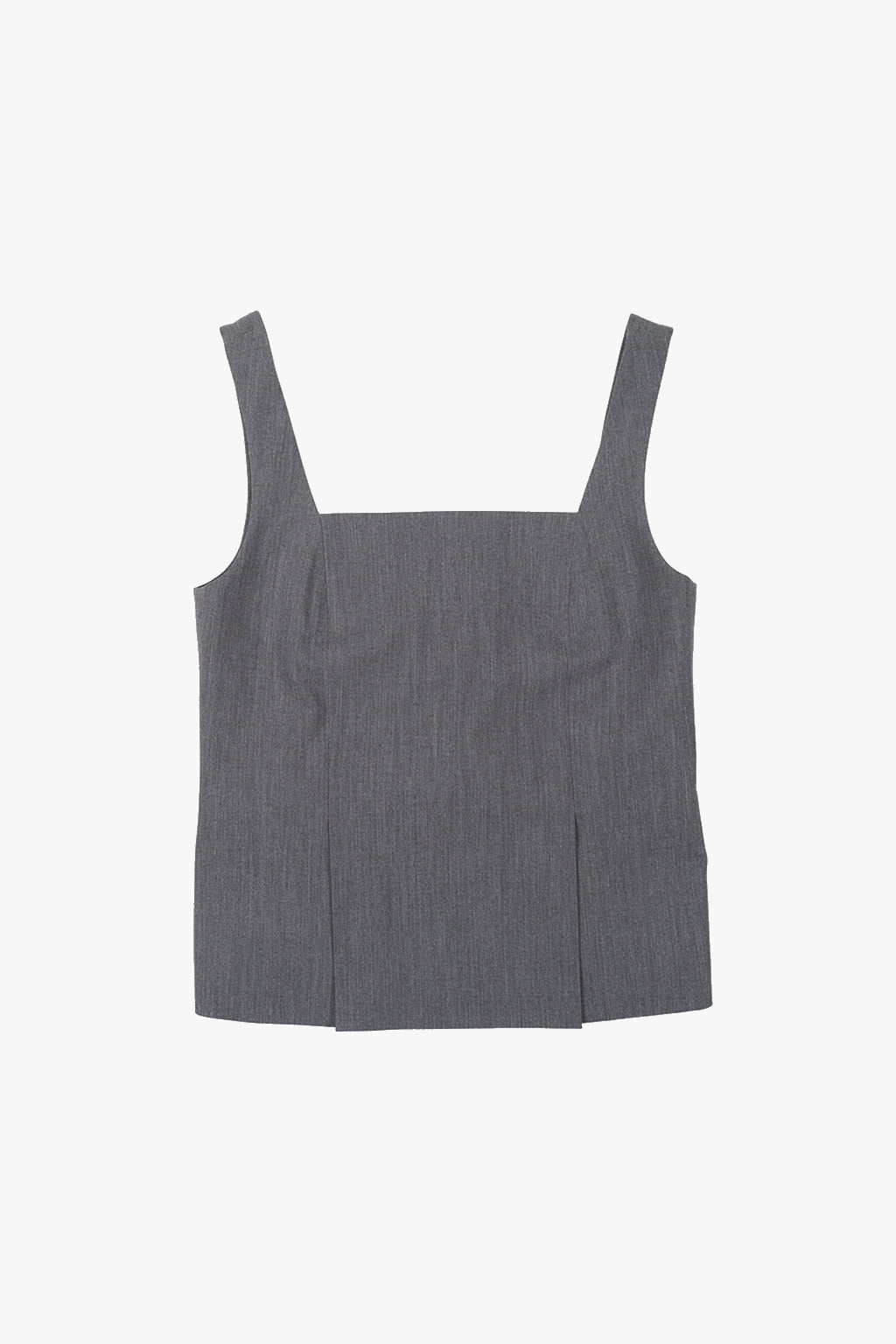 BACK STRAPS TOP / GRAY