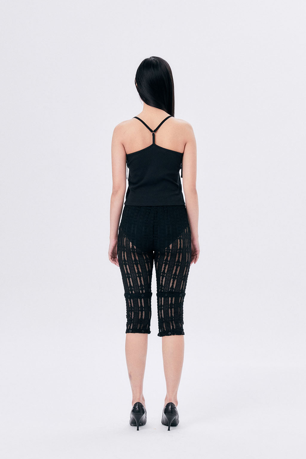 O RINGS SLEEVELESS / BLACK