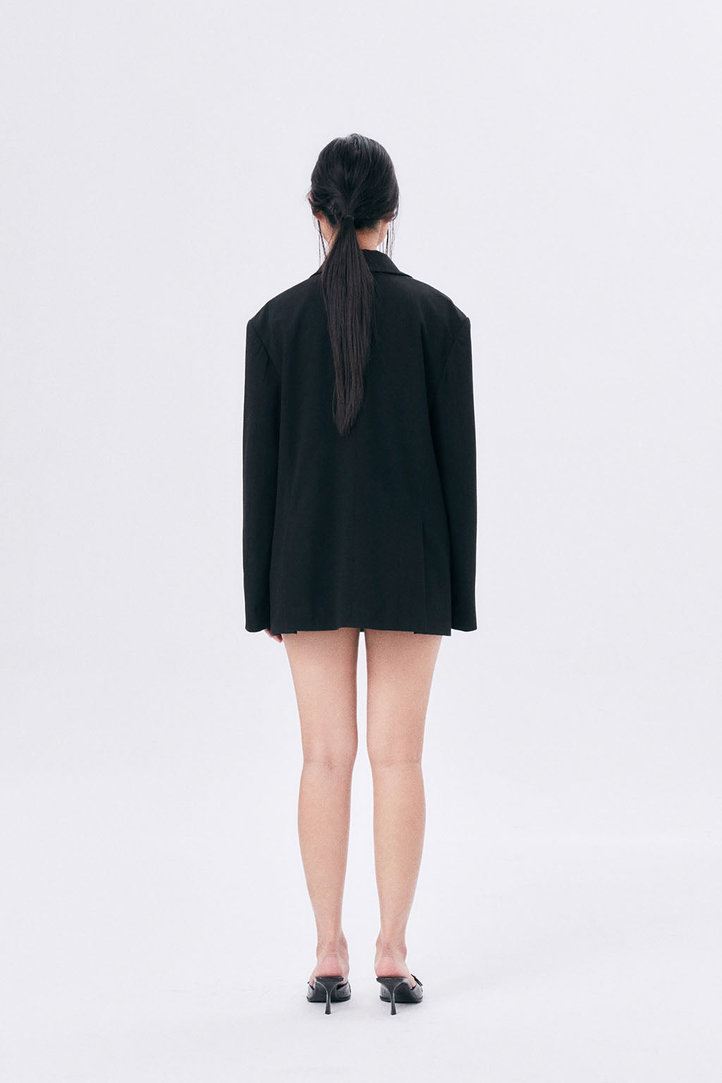 SUMMER WOOL VEST / DARK GRAY