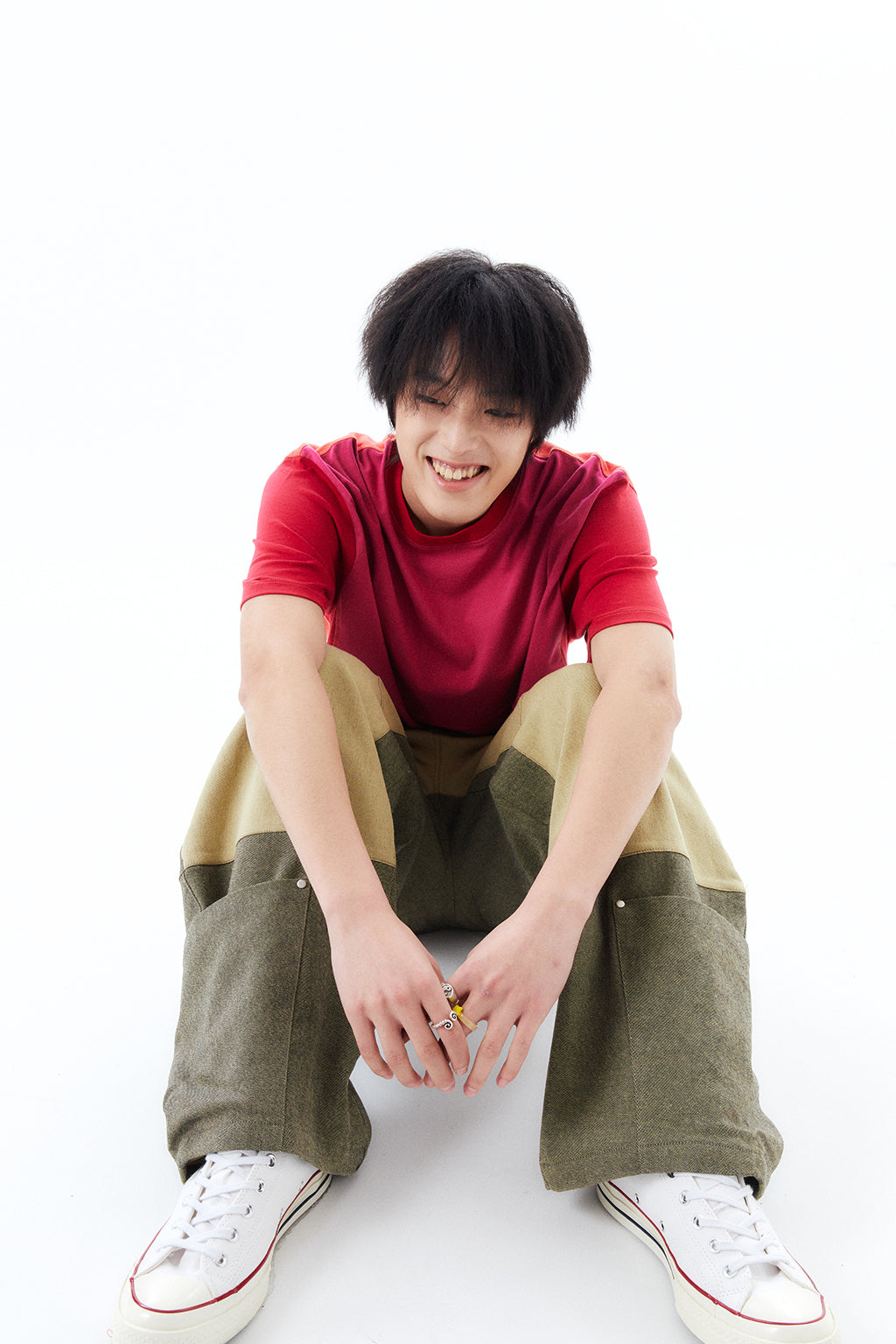 HEM POCKETS JEANS 2 / SAND