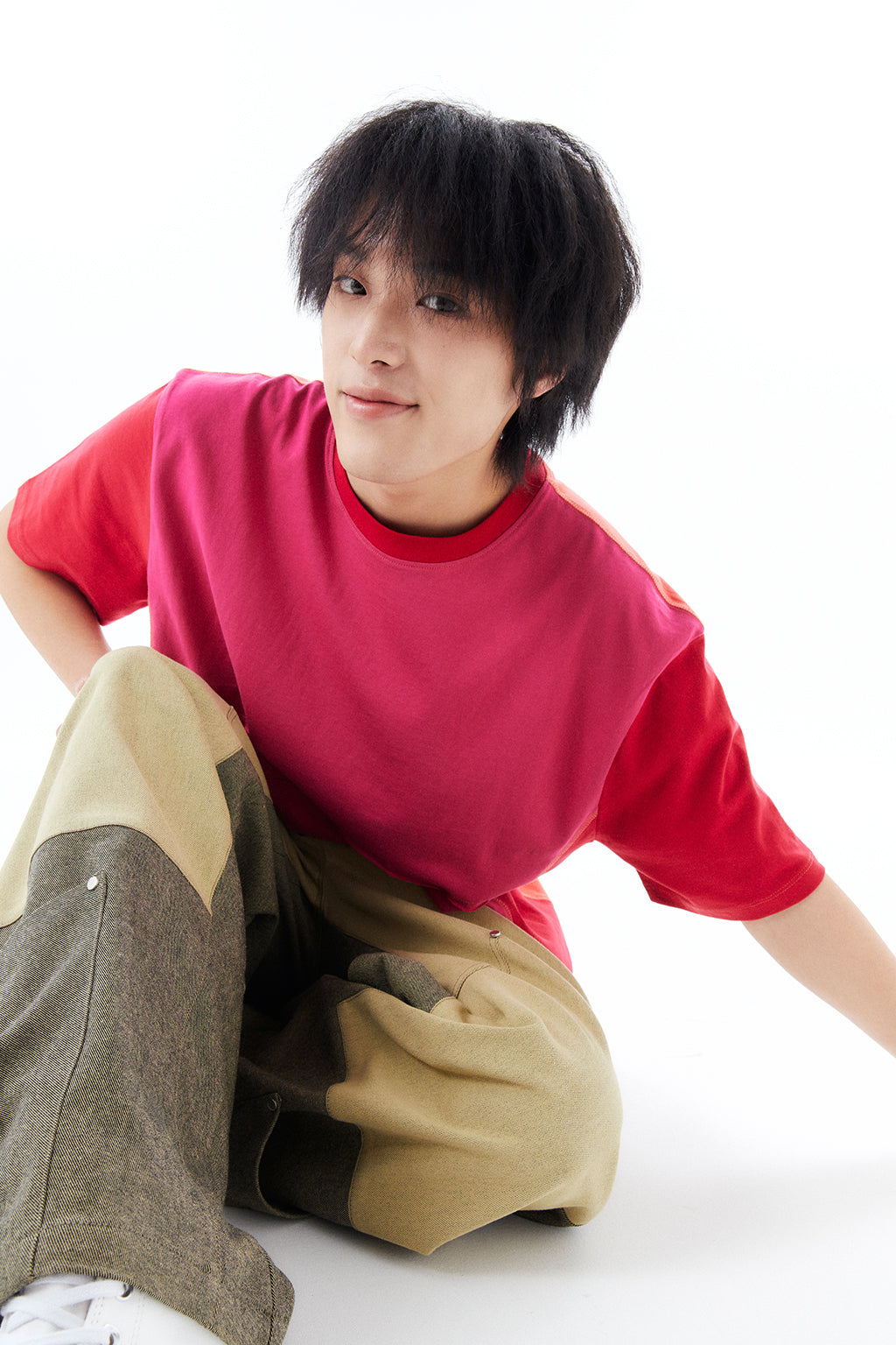 HEM POCKETS JEANS 2 / SAND