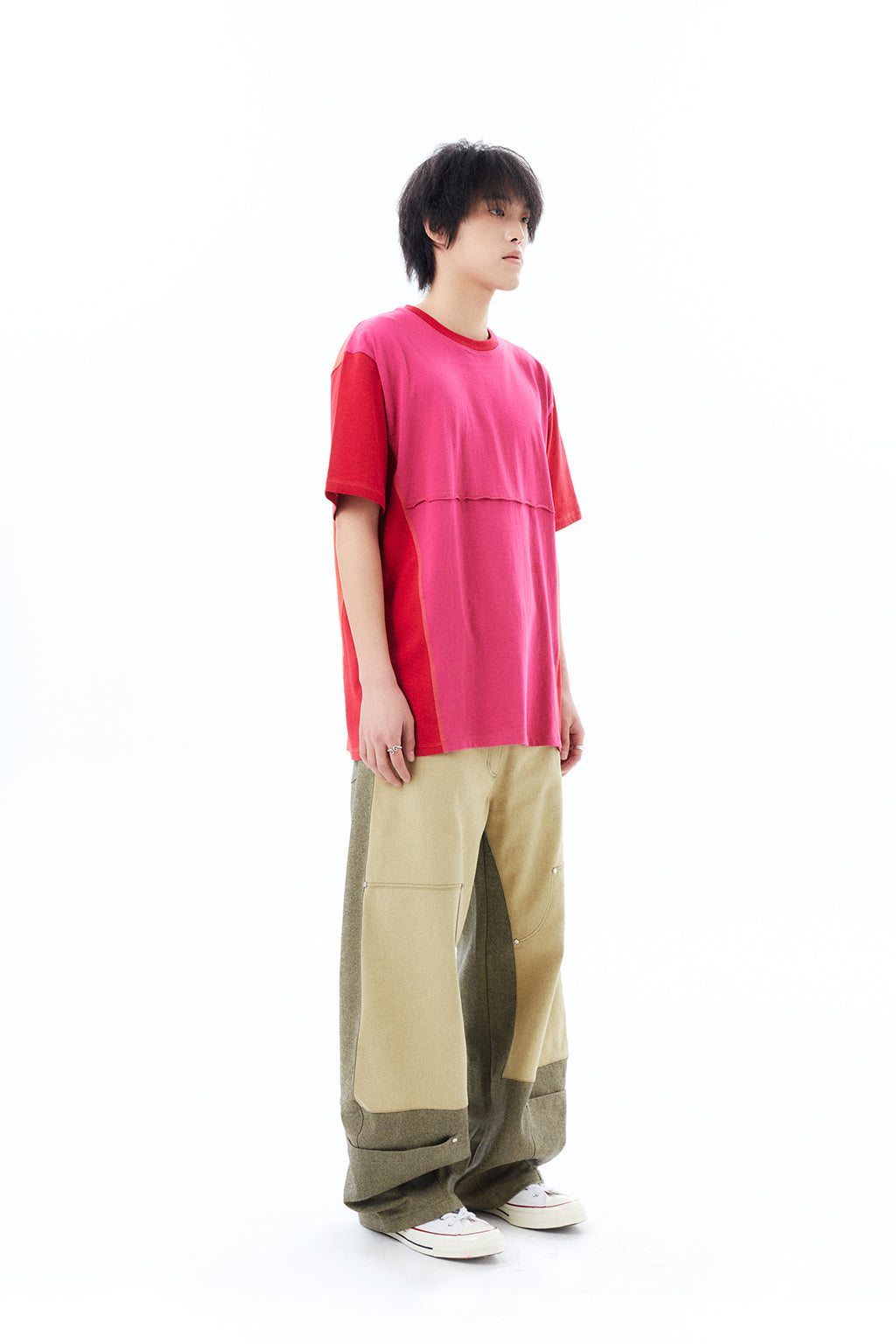 HEM POCKETS JEANS 2 / SAND