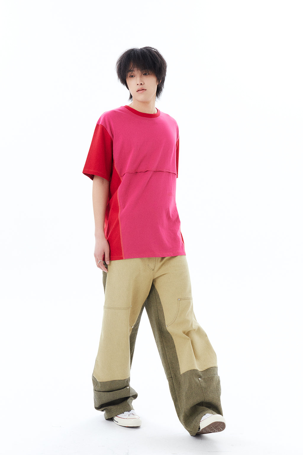 HEM POCKETS JEANS 2 / SAND