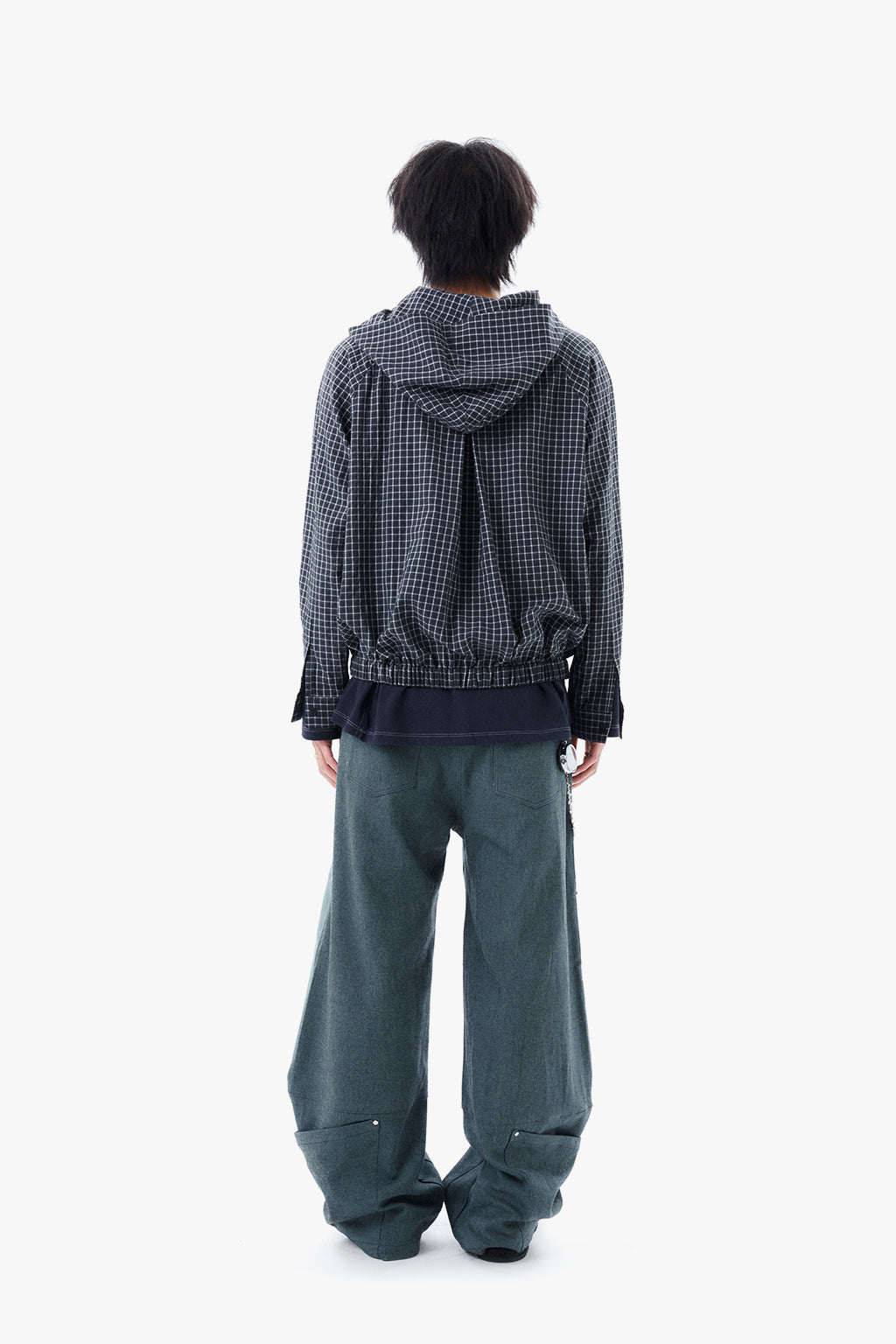 HEM POCKETS JEANS 2 / GREEN
