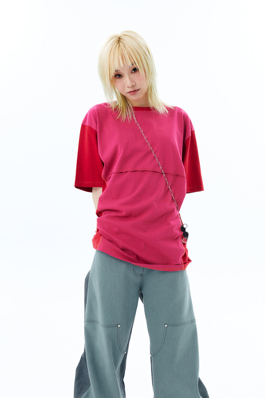 HEM POCKETS JEANS 2 / GREEN