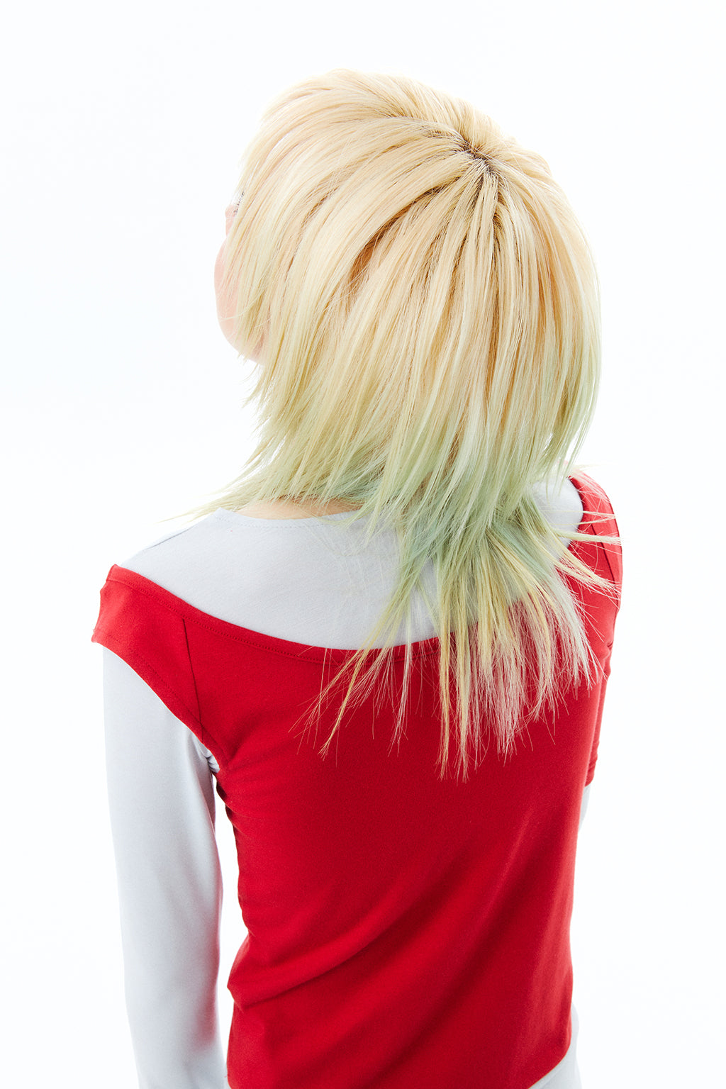2 IN 1 LAYERED TOP / RED