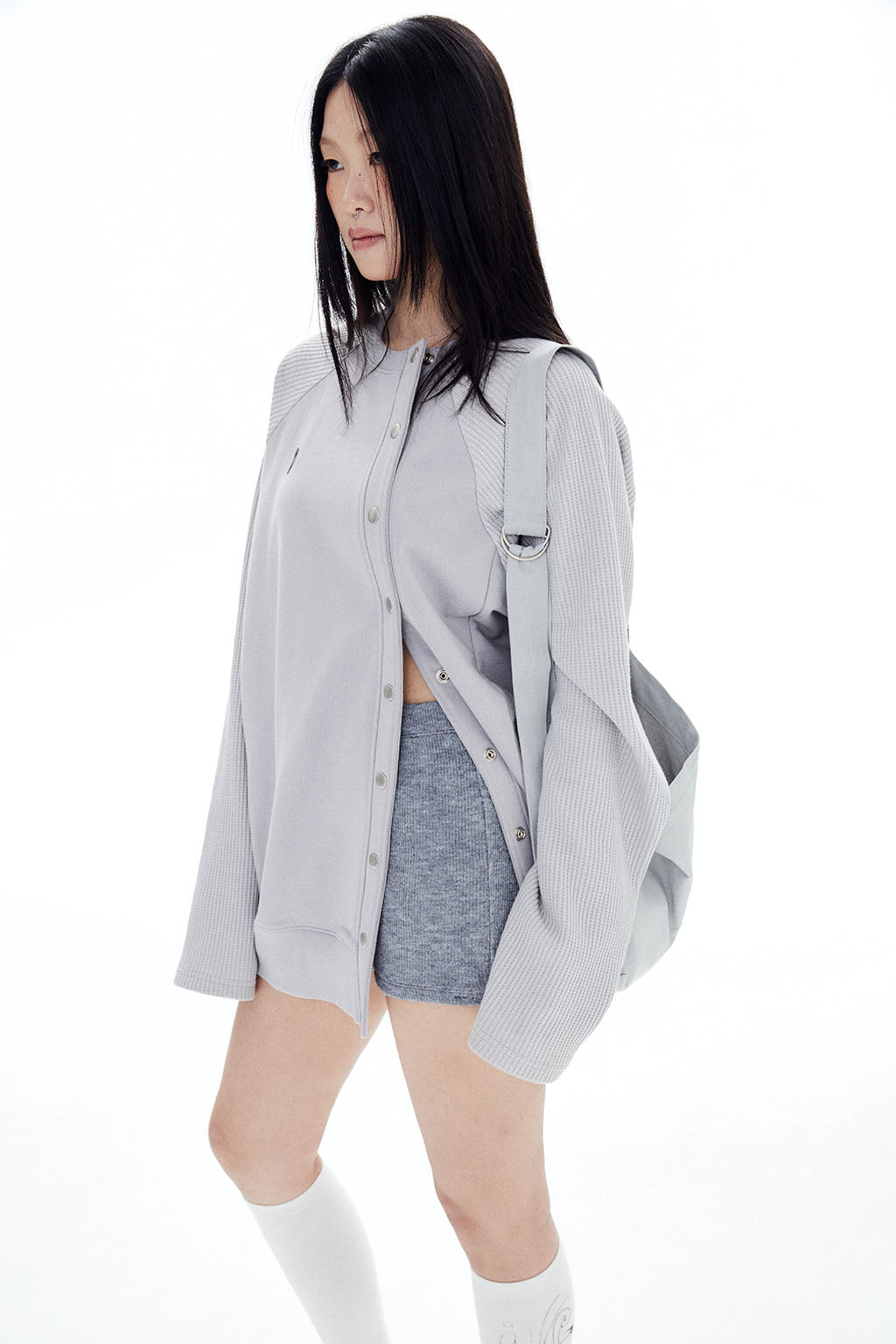 SWEAT JACKET / GRAY