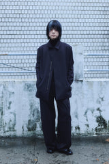 2 PARTS WOOL PANTS / CHARCOAL