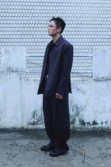 2 PARTS WOOL PANTS / CHARCOAL