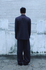 2 PARTS WOOL PANTS / CHARCOAL