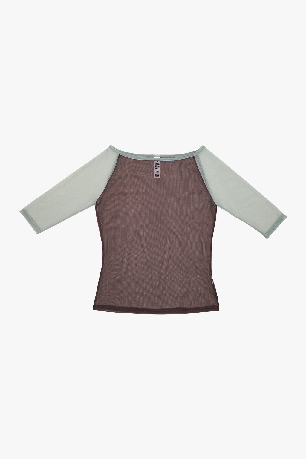 MESH RAGLAN TOP / KHAKI