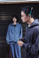 PIGMENT ROLL-UP PANTS / ASH BLUE