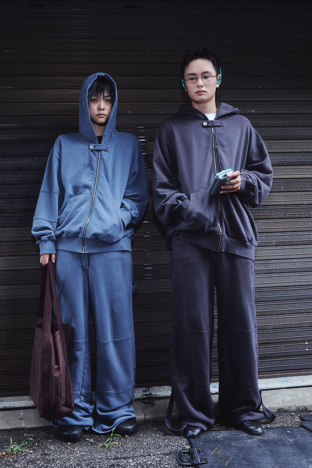 PIGMENT ROLL-UP PANTS / BROWN