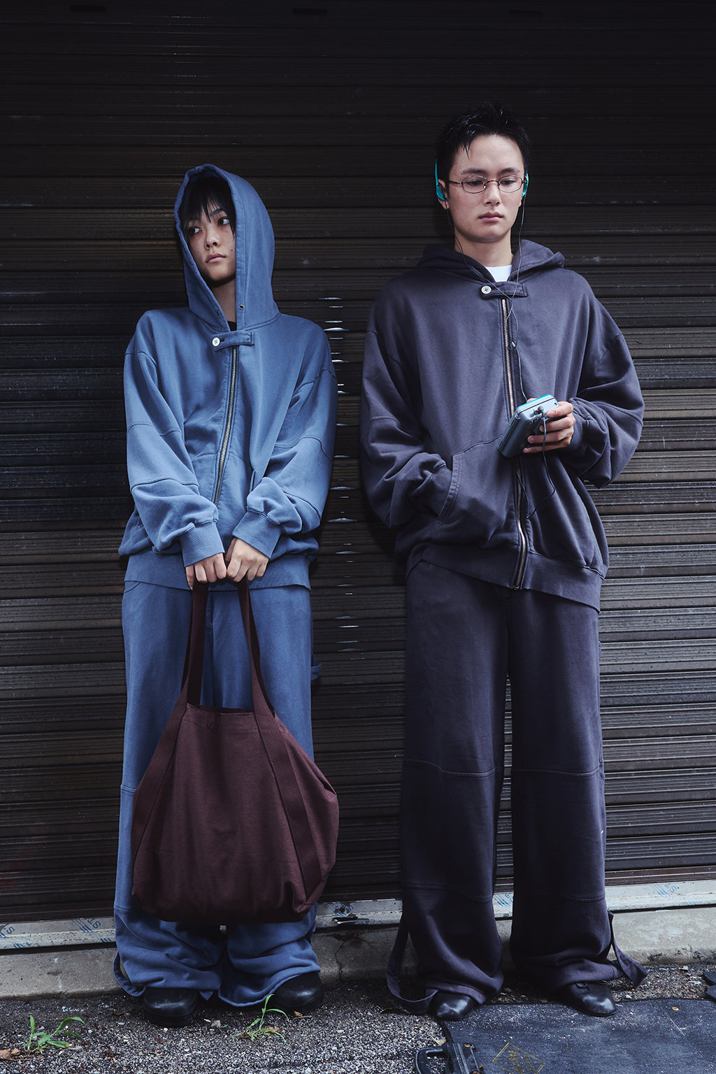 PIGMENT ROLL-UP PANTS / BROWN