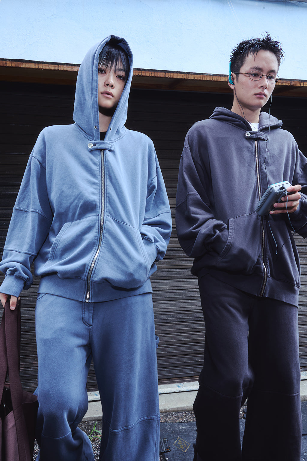 PIGMENT ROLL-UP PANTS / BROWN