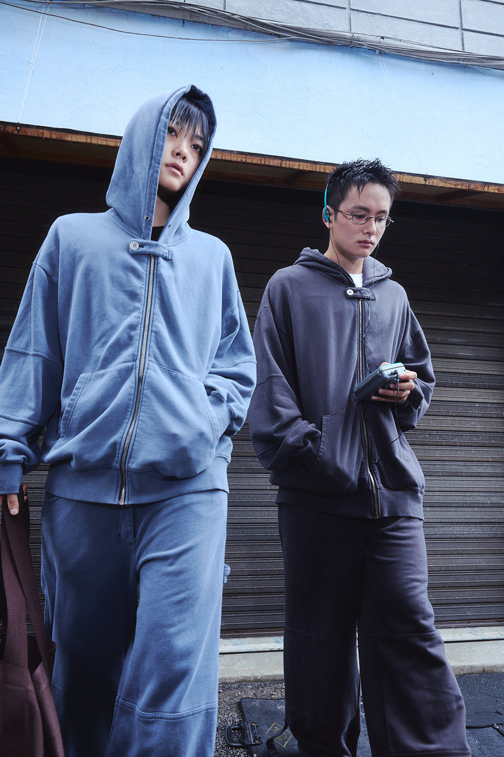 PIGMENT ROLL-UP PANTS / BROWN