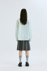 OVERSIZED POCKETS SHIRTS / ICE MINT