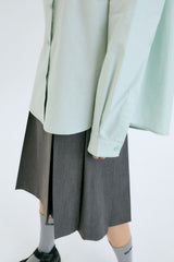 OVERSIZED POCKETS SHIRTS / ICE MINT