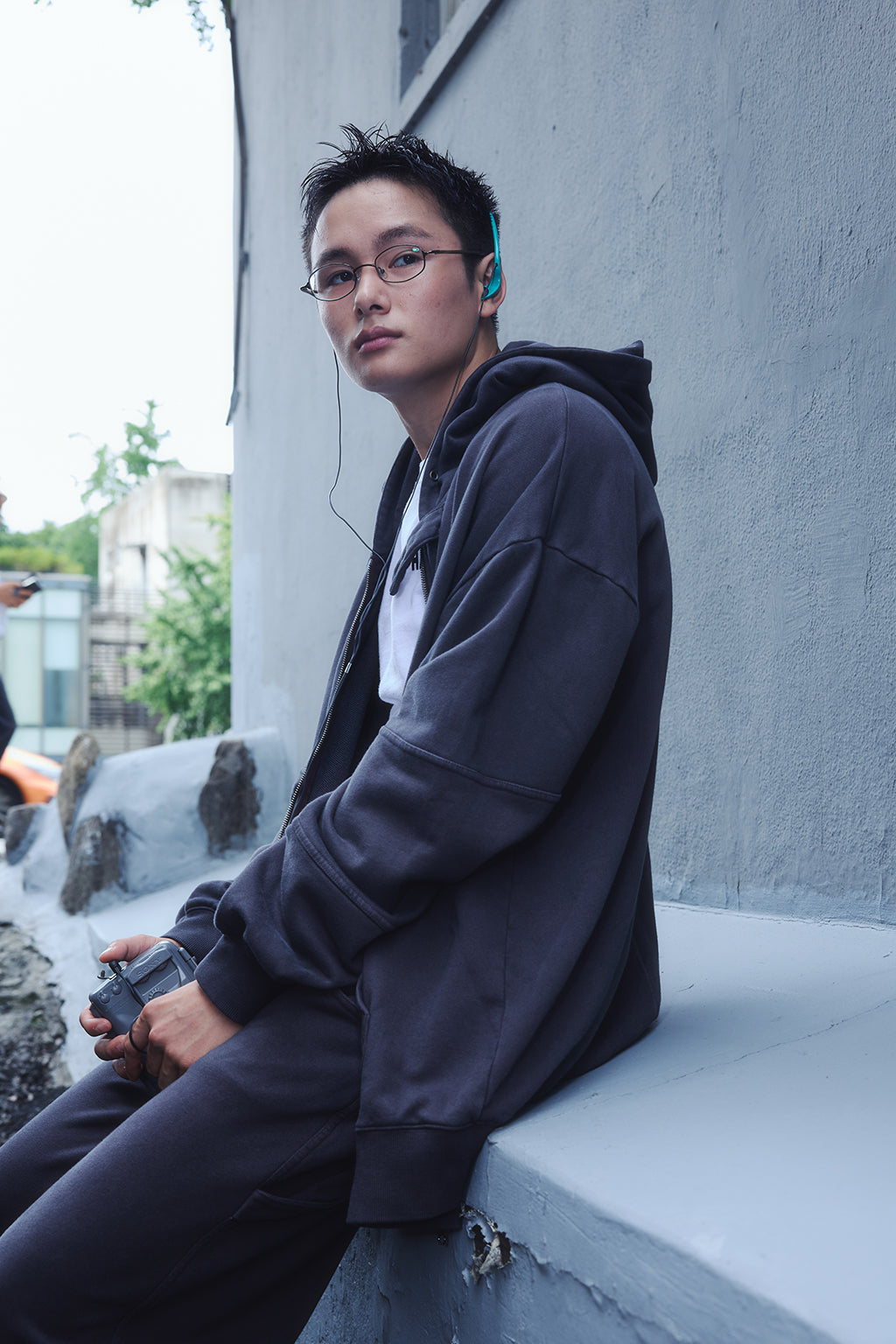 PIGMENT ROLL-UP PANTS / BROWN