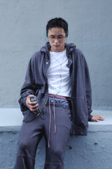 PIGMENT ROLL-UP PANTS / BROWN