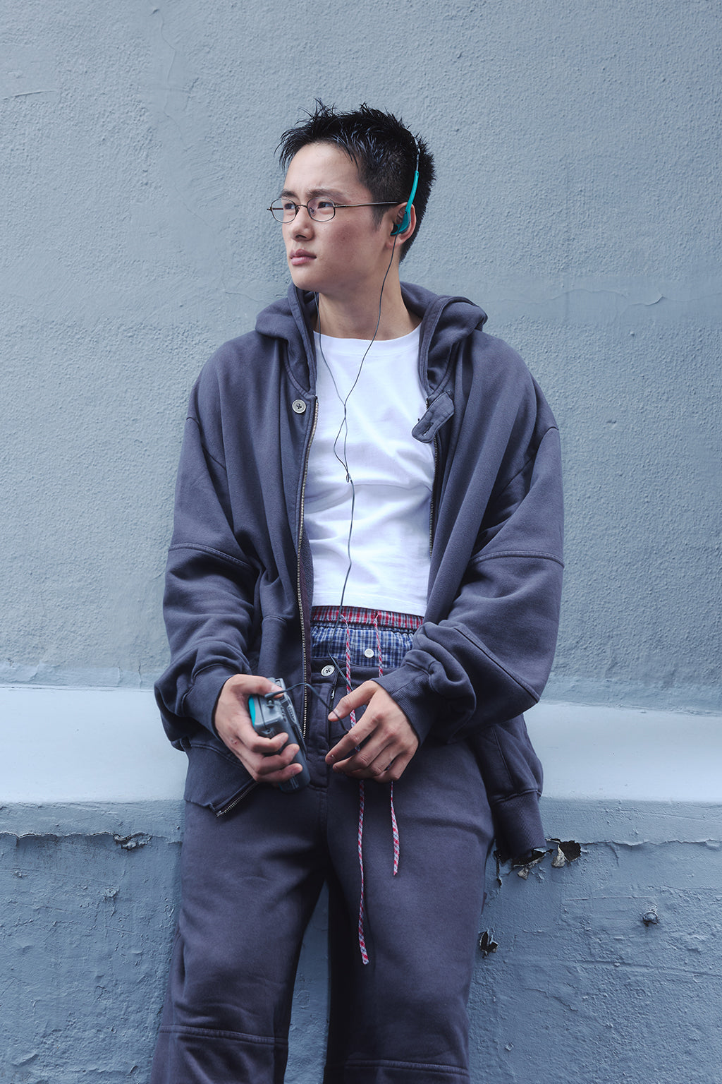 PIGMENT ROLL-UP PANTS / BROWN