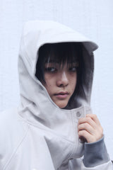 HOODED PUFFER JACKET / LIGHT KHAKI