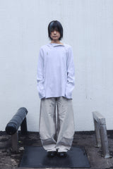 HEM POCKETS JEANS 3 / LIGHT KHAKI