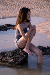 LINE SWIM TOP / GRAY