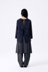 BACK RIBBON SMOCK 2 / NAVY