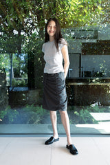 DIAGONAL TOP / GRAY