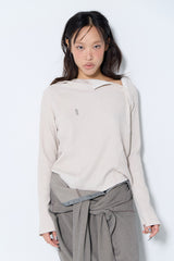 PIGMENT SLIM WAFFLE HOODIE / SHELL