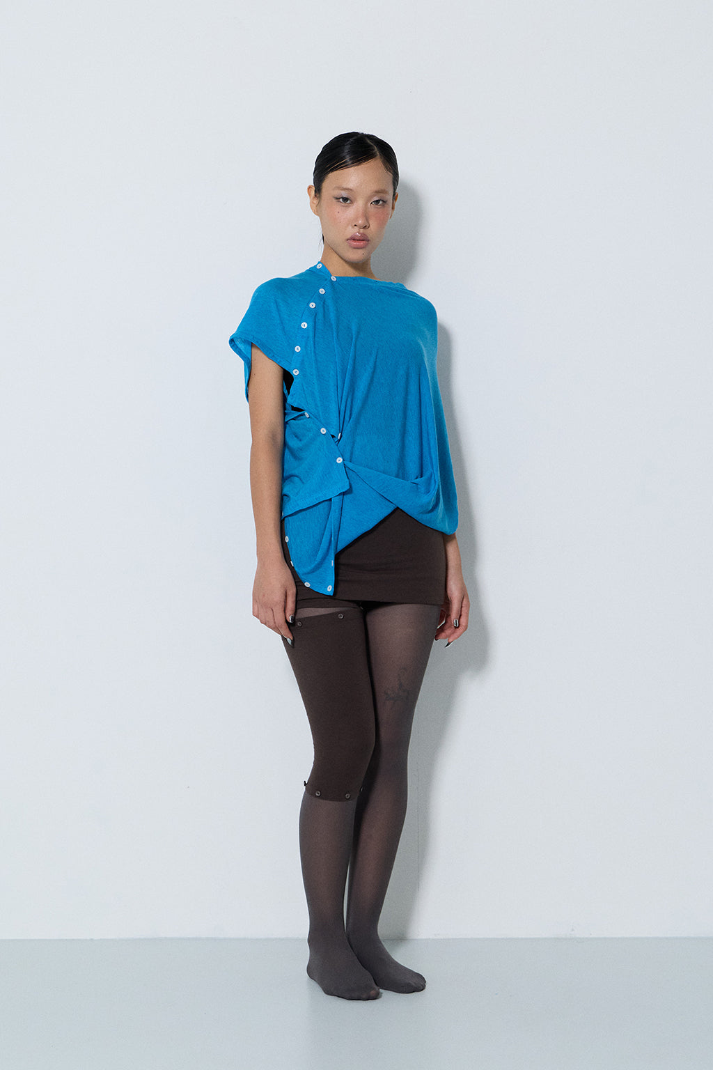 THE KEEPER SCARF / CERULEAN BLUE