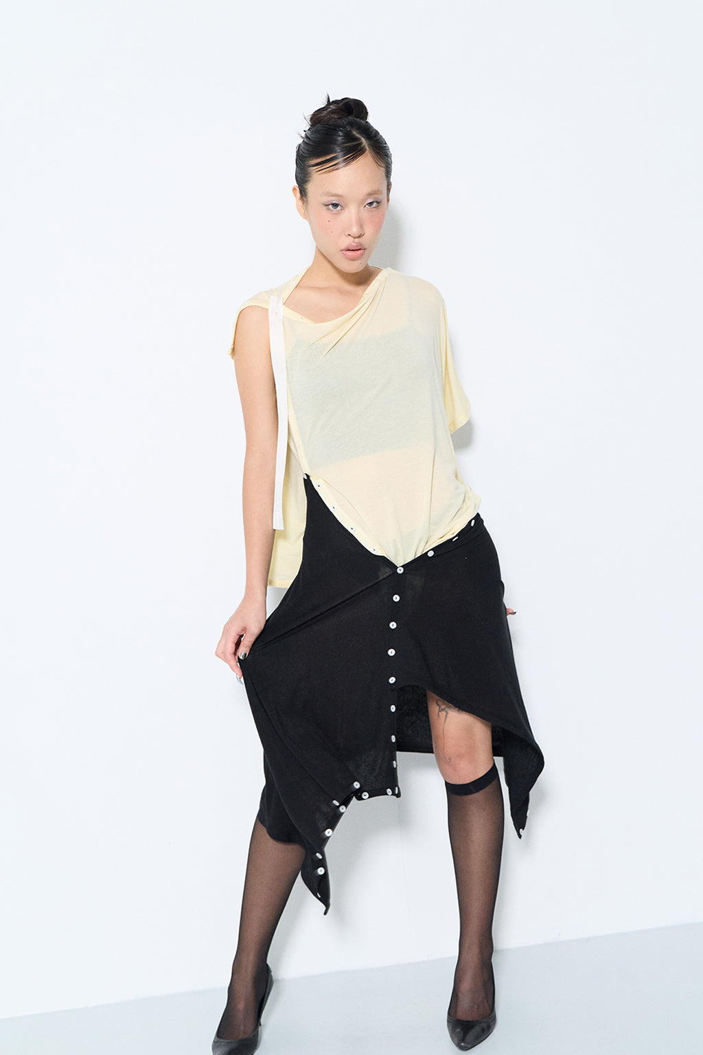 THE KEEPER SCARF / BLACK