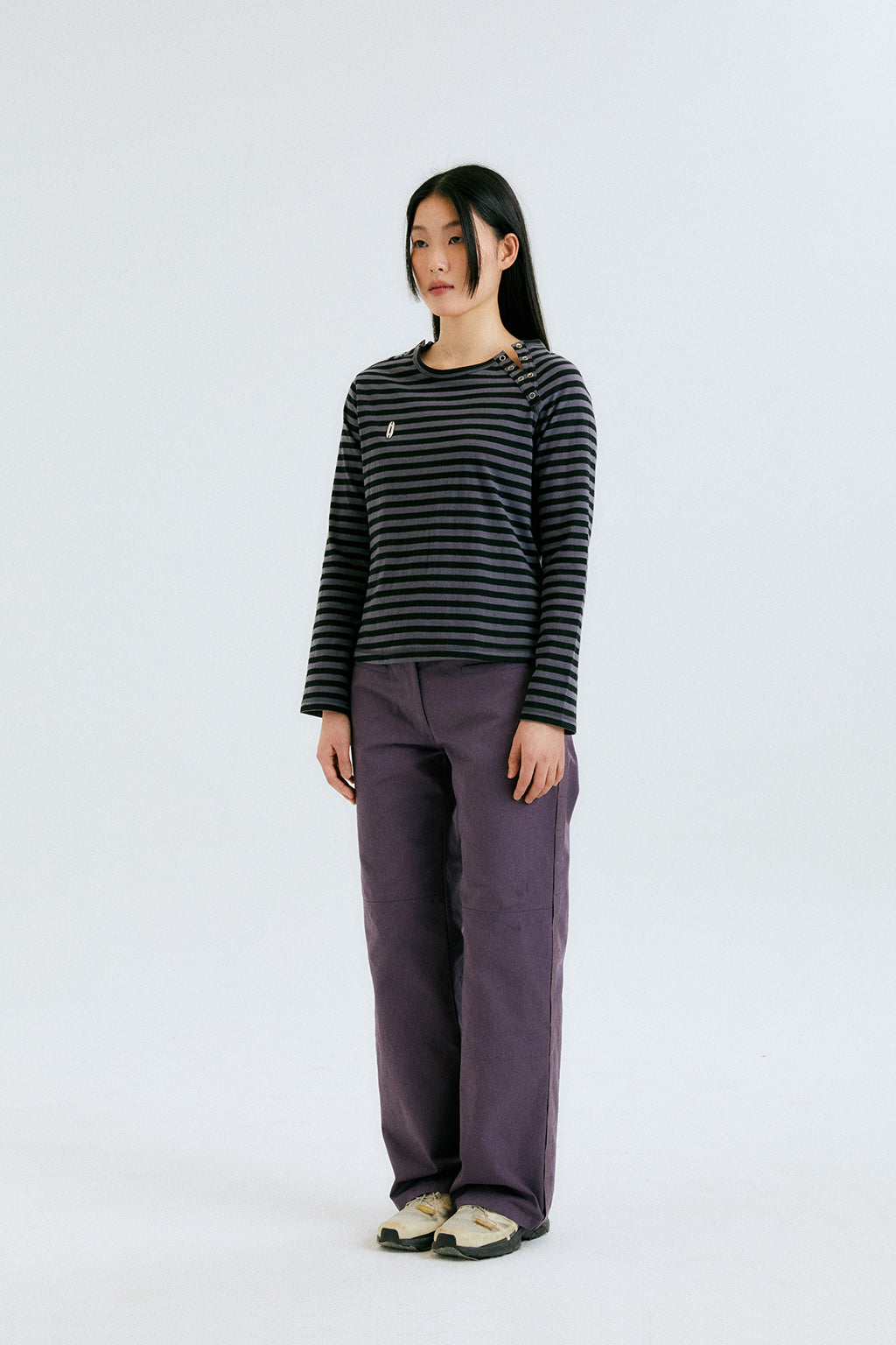 SIDE LOOP PANTS 3 / PURPLE