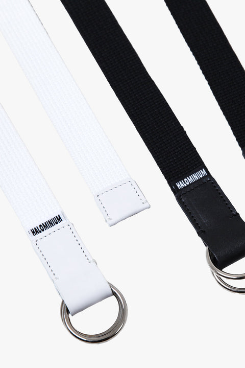 WEBBING BELT / WHITE