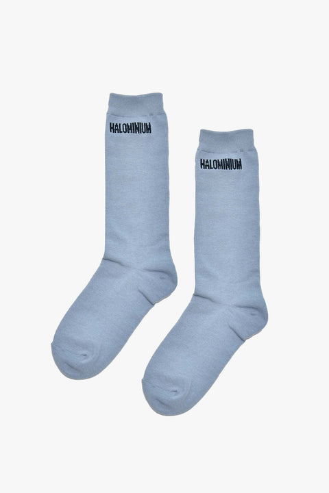 HALOMINIUM KNEE SOCKS / GRAY