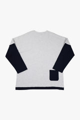 [HALOMINIUM x MIMICHAN] LOMI LAYERED TEE / GRAY