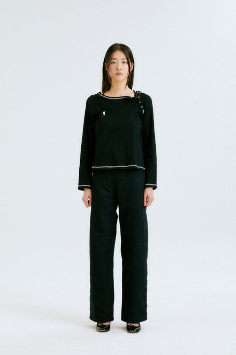 SIDE LOOP PANTS 3 / DARK NAVY