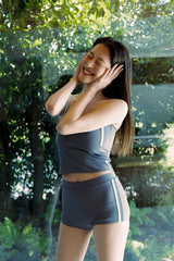 LINE SWIM TOP / GRAY