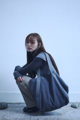 TWILL TOTE BAG / GRAY
