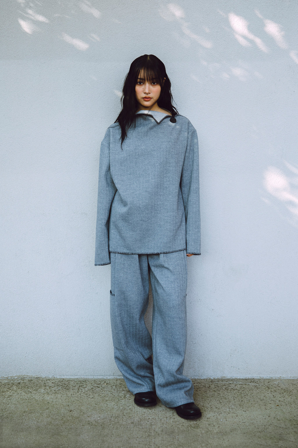 MELLOW KNIT PANTS / GRAY