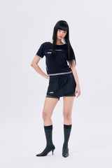 MESH SPORTS TEE / NAVY