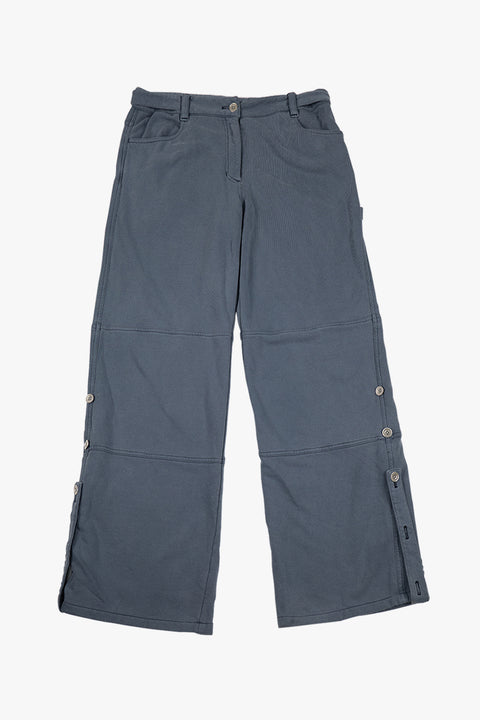[Shipping September 15-21] PIGMENT ROLL-UP PANTS / ASH BLUE